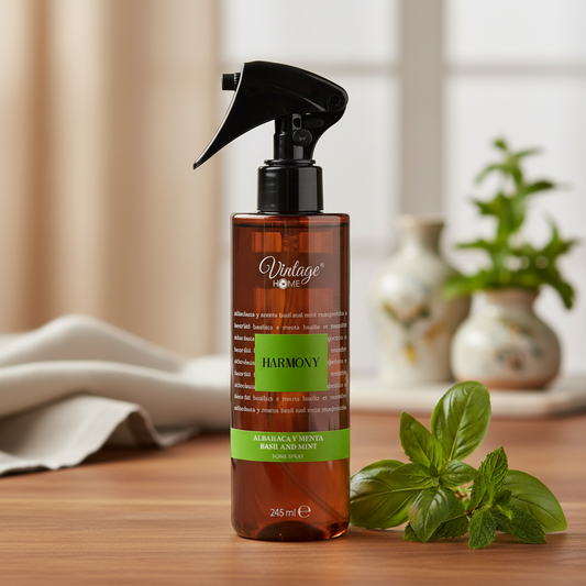 (Précommande) Spray d'ambiance "Harmony" 245ml - Basilic et Menthe