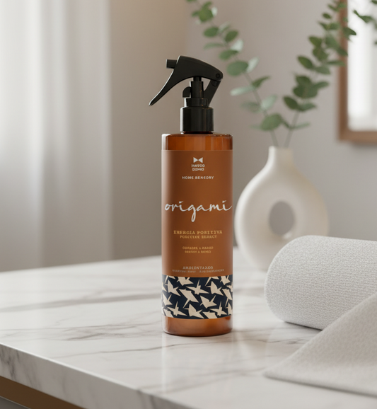 (Précommande) Spray d'ambiance "Origami" 240ML - Oranger et Mangue