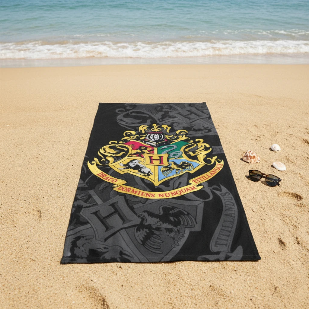 (Précommande) Serviette de bain Harry Potter 70x140cm