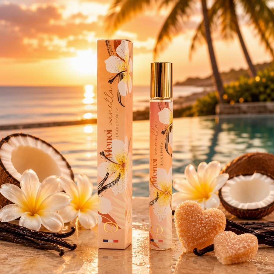 Eau de Parfum Monoi Vanille 35ml- Collection Platinium