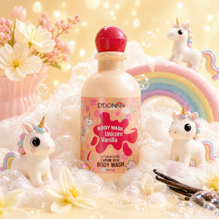 🦄 Body Wash Unicorn Vanilla DDONNA – Gel Douche Gourmand 280 ML
