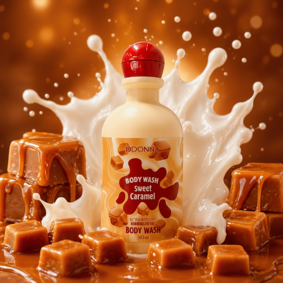 🍮 Body Wash Sweet Caramel DDONNA – Gel Douche Gourmand 280 ML