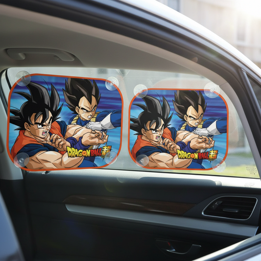 (Précommande) Pare-soleil Dragon Ball pour fenêtres, lot de 2