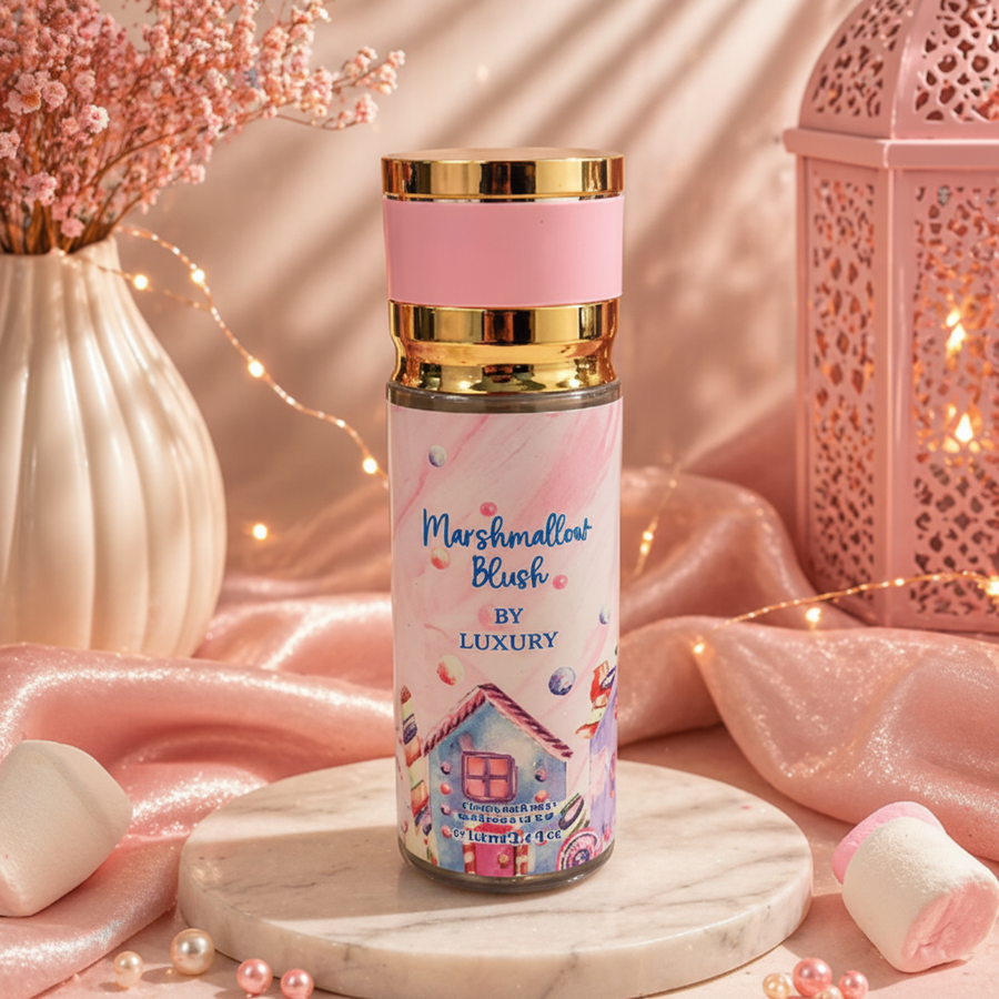 🍬✨ Brume Parfumée Marshmallow Blush 100ml – By Luxury ✨🍬