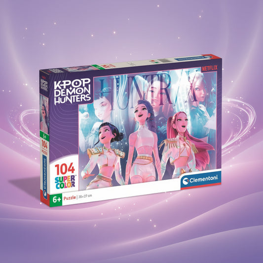 Puzzle K-pop démon Hunters 104 pièces Clementoni