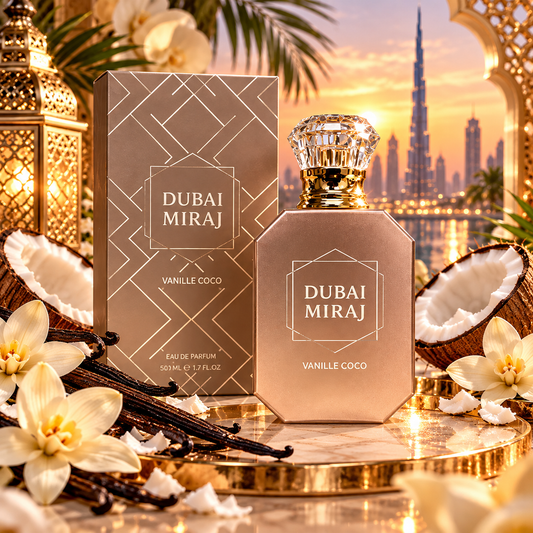 🥥 Dubai Miraj Vanille Coco – Eau de Parfum 50 ml