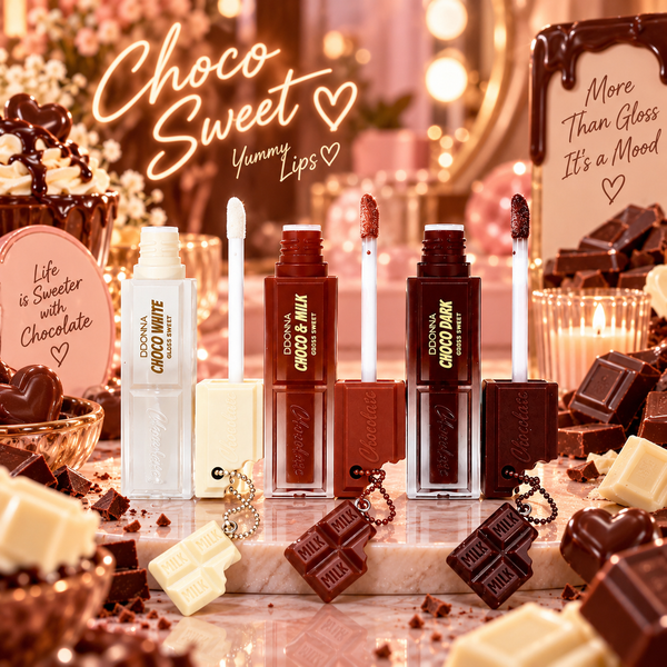 Gloss Sweet Choco – D’Donna 🍫💖