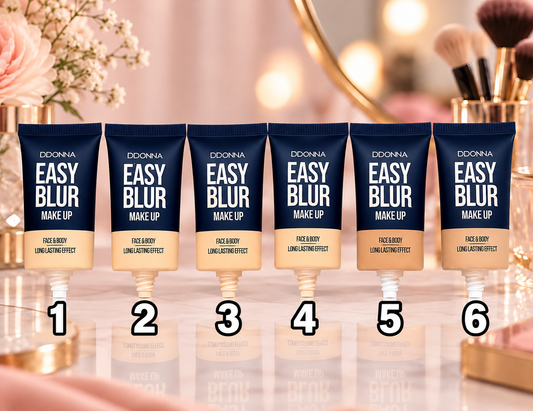✨ Fond de Teint Easy Blur Make Up D’Donna – Sérum Hydratant Longue Tenue Visage & Corps