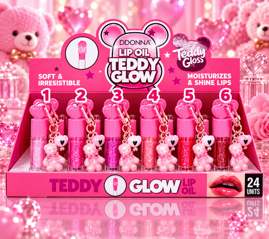 🧸💗 Gloss Oil Teddy Glow D’Donna – Vente à l’unité