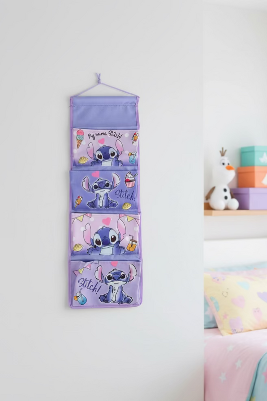 Organisateur mural Stitch 4 poches