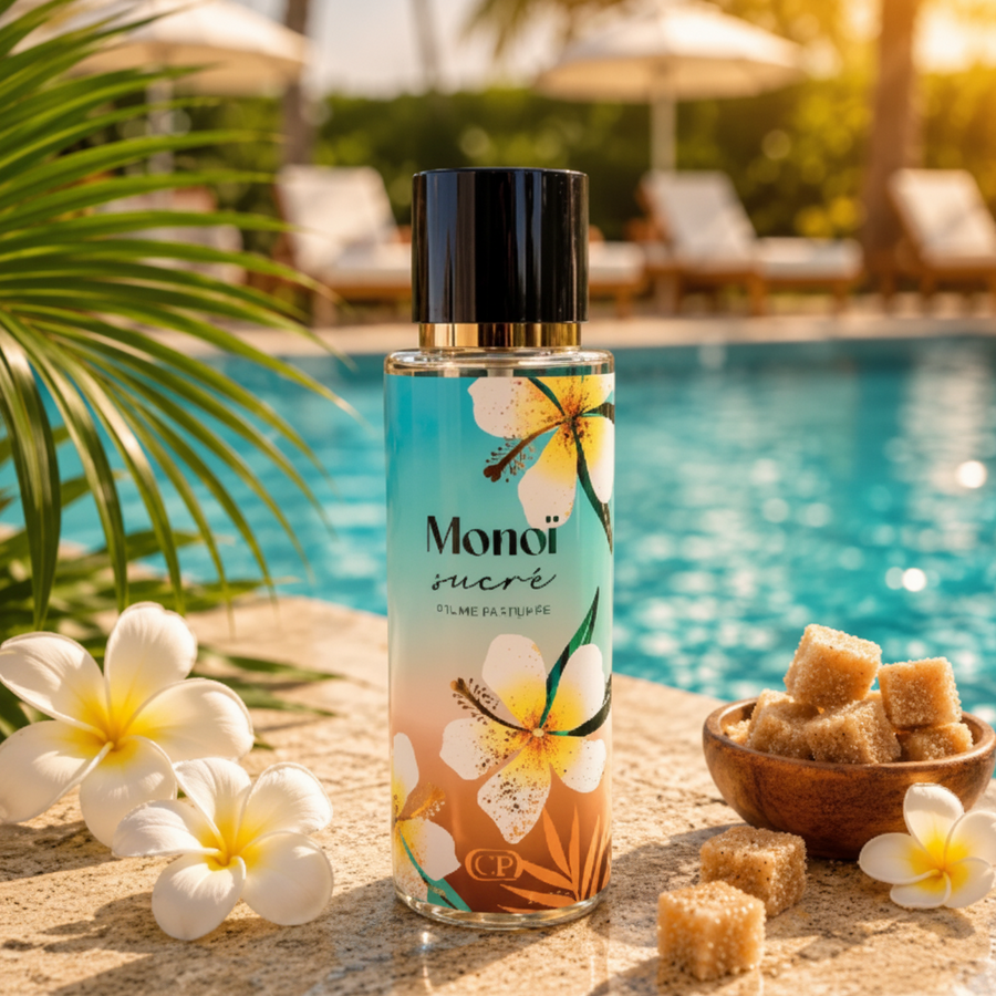 🍬🌴 Brume Parfumée Monoï Sucré 250 ML – Collection Platinum
