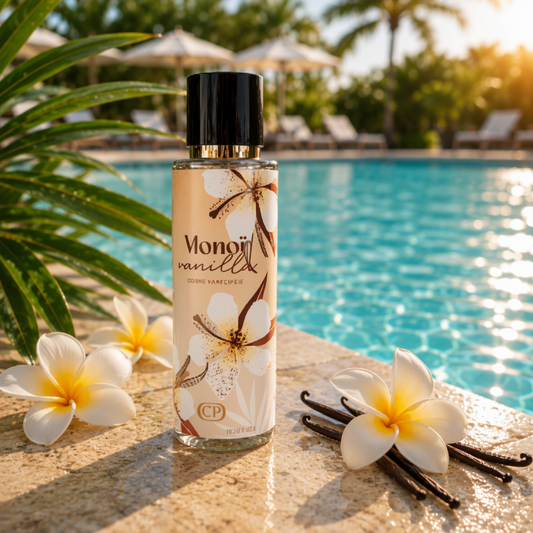 🍦🌴 Brume Parfumée Monoï Vanilla 250 ML – Collection Platinum