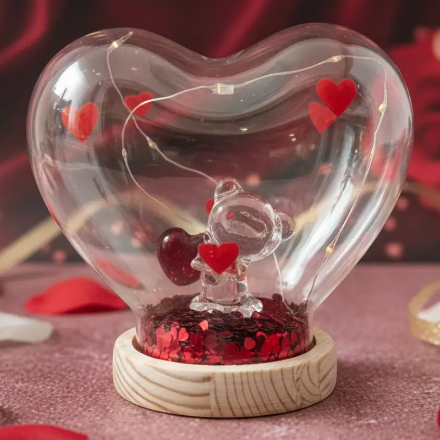 (Précommande) Dôme Lumineux “Éternité Romantique” – Collection Spéciale Saint-Valentin