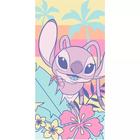 Serviette de plage Stitch 70x140cm (Séchage rapide)
