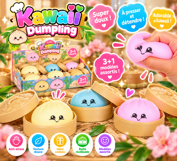 🥟 Dumpling Surprise Kawaii Foodiez 🥟