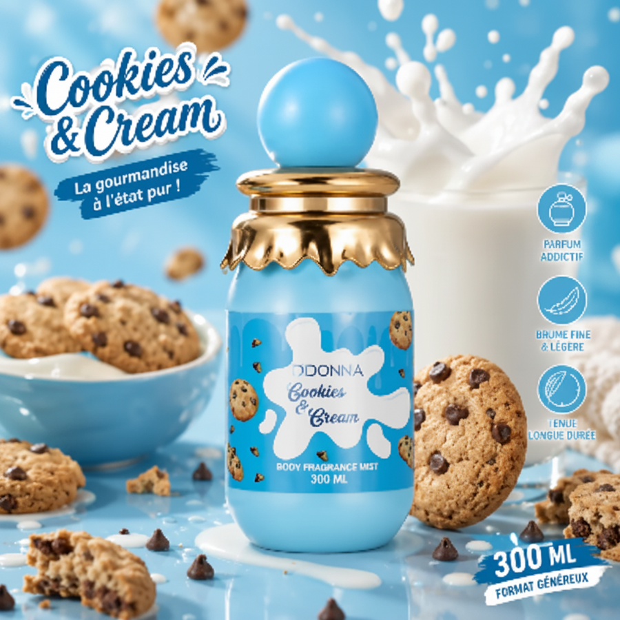 ✨ Brume Parfumée Cookies & Cream D. Donna 300 ML