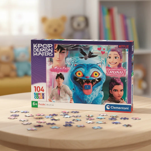 Puzzle géant de 104 pièces 
K-pop demon Hunters, Clementoni
