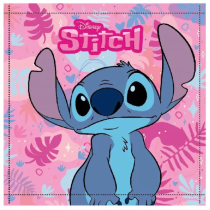 Serviette pour les mains et le visage Stitch 30x30cm