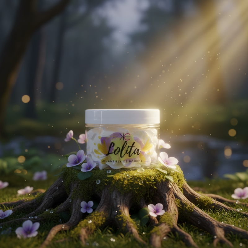 Chantilly de Douche Lolita inspirée Lolita Lempicka