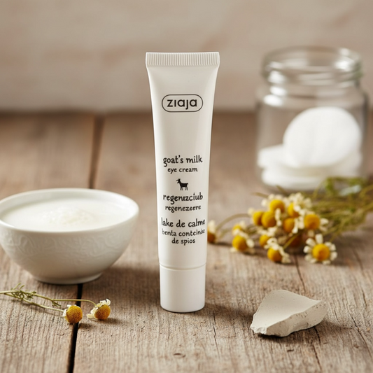 Soin Contour des Yeux Repulpant au Lait de Chèvre – Ziaja