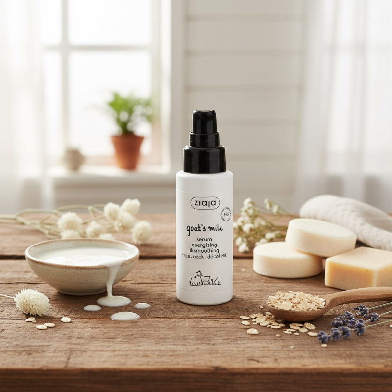 Sérum visage hydratant & lissant au lait de chèvre 50 ml