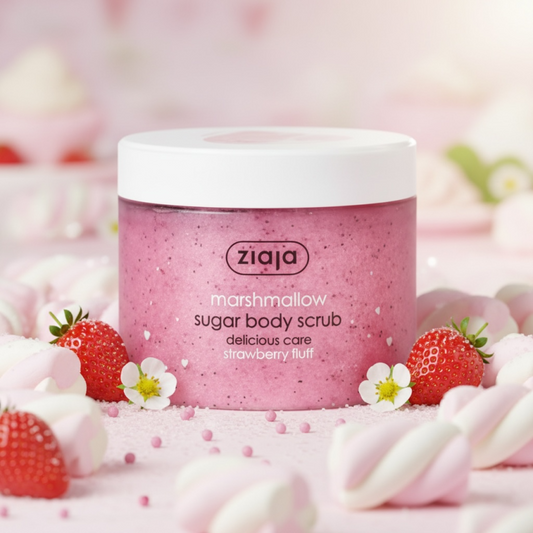 (Précommande) Gommage Corps Sucré Marshmallow 300ml – Ziaja