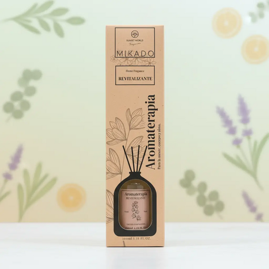 (Précommande) Diffuseurs de Parfum Mikado Revitalisant – SUNSET WORLD (100ml)