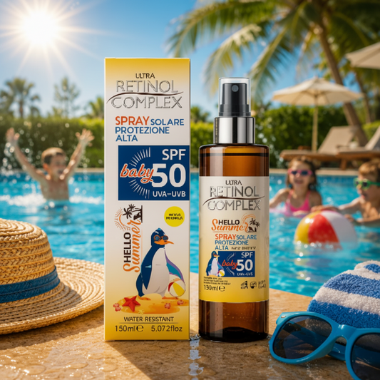👶 Spray Solaire Enfant SPF 50 Ultra Retinol Complex 150 ml
