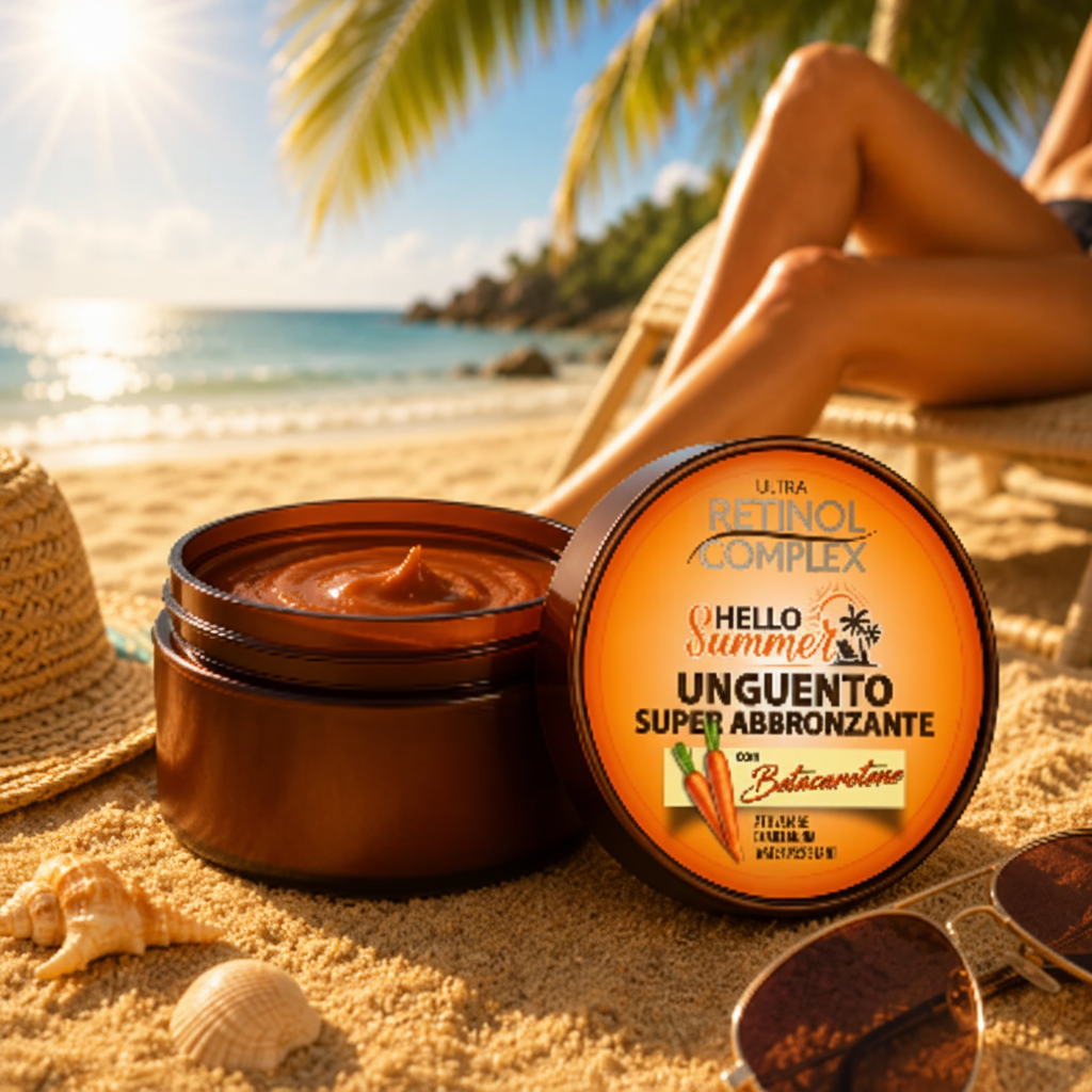🥕 Graisse à Traire Super Bronzante au Bêta-Carotène 150ml