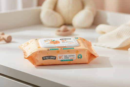 (Précommande) Papier toilette humide 60 lingettes pêche par paquet – Taille XL