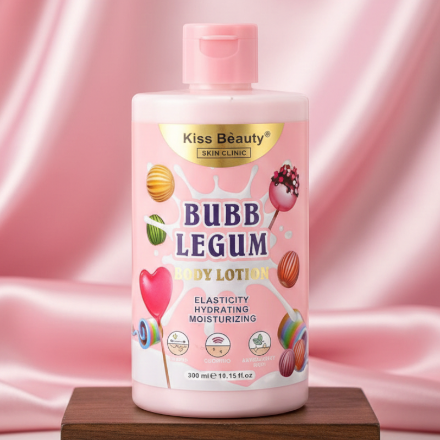 (Précommande) Lait Corps Gourmands Kiss Beauty BUBBLEGUM (300ml)