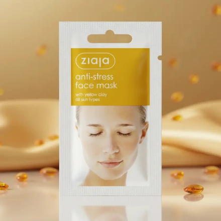 (Précommande) Sérénité Instantanée : Masques Visage Anti-Stress à l’Argile Jaune – ZIAJA 🧘‍♀️