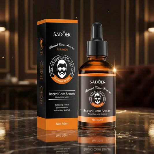 (Précommande) La Barbe Parfaite ! 👑 Sérum Soin Barbe Hydratant 30ml – SADOER (Douceur, Brillance & Anti-Frisottis) ✨