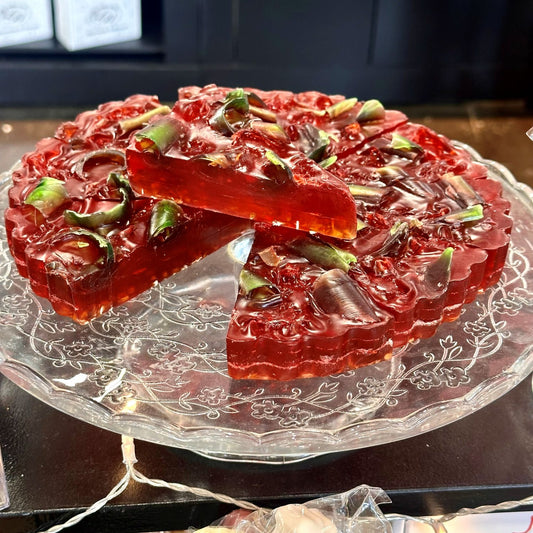 (Précommande) Vendu par 1 part de 100 g Tarte savon RHUBARBE