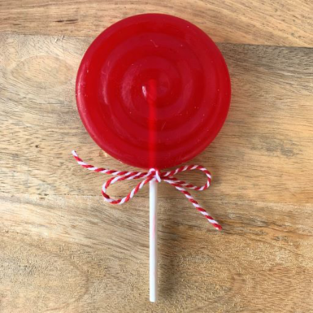 (Précommande) Sucette ronde savon 35 g Pomme d’amour