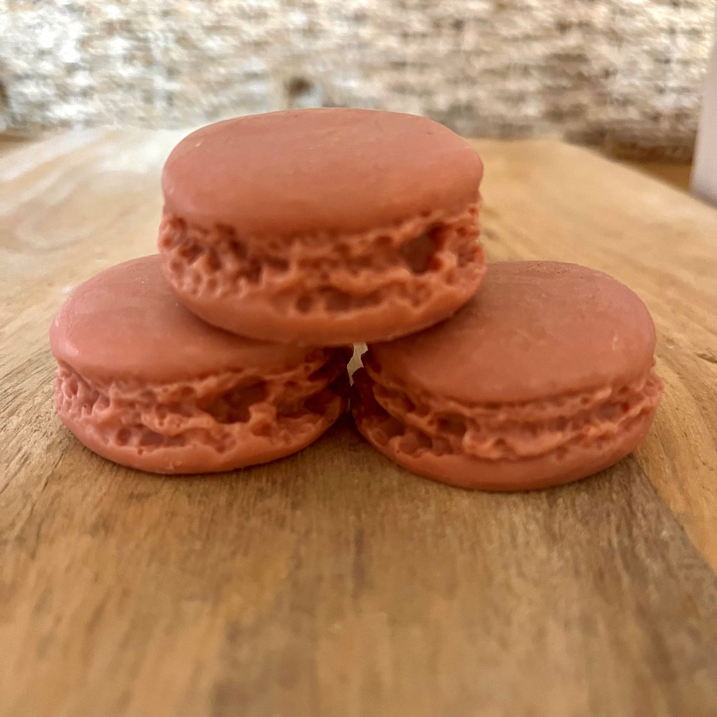 Macaron savon 30 g Caramel beurre salé