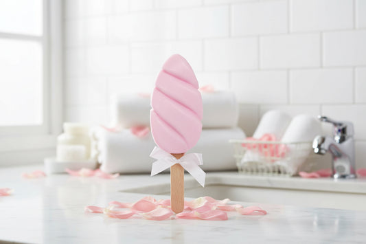 (Précommande) Mini sucette savon 45 g Framboise