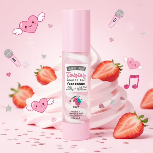 (Précommande) Crème Visage Fraise Twister Dual Effect 50 g – The Fruit Company