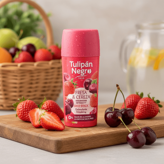 (Précommande) Déodorant stick Tulipan Negro Fraise & Cerise 60ml