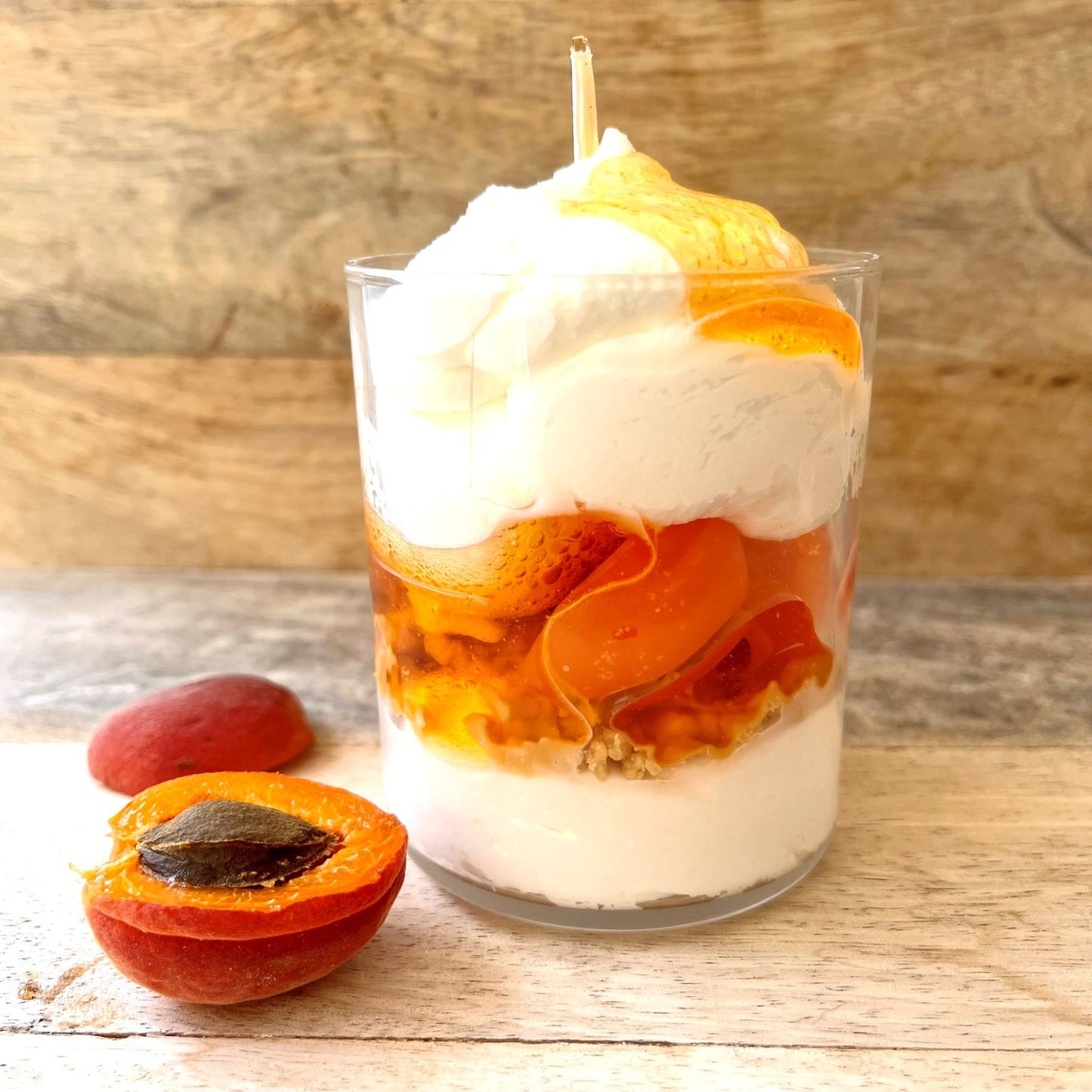 (Précommande) Bougie tiramisu 160 g Abricot