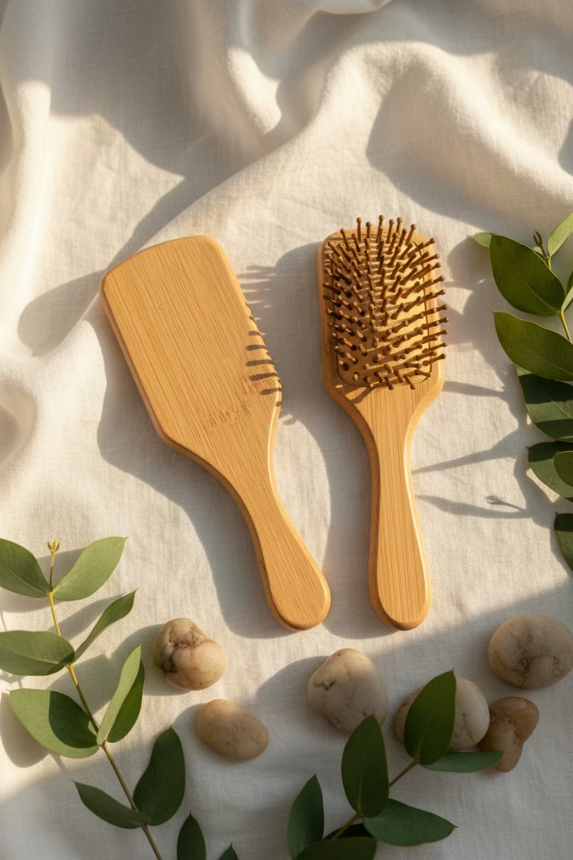 Brosse bambou à personnaliser