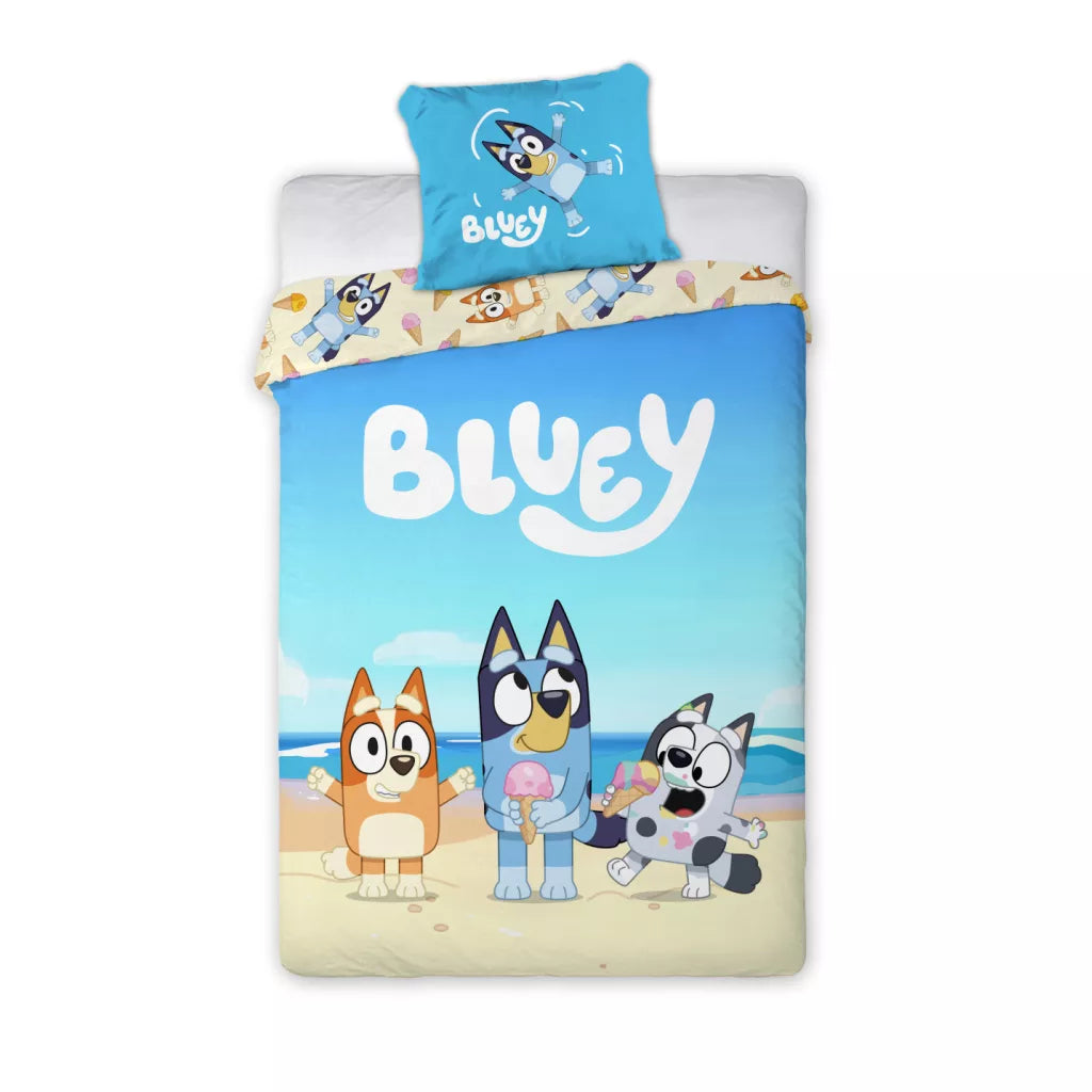 (Précommande) Parure de lit bébé Bluey