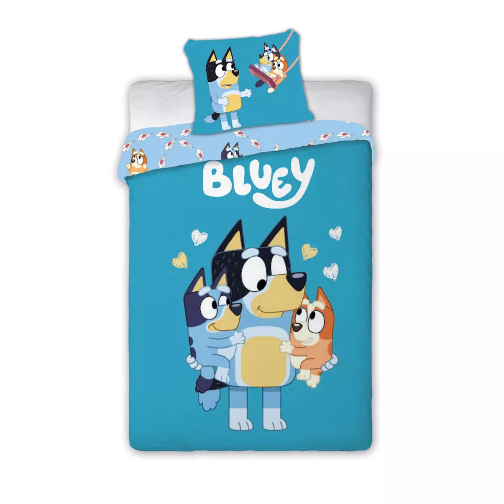 (Précommande) Parure de lit bébé Bluey