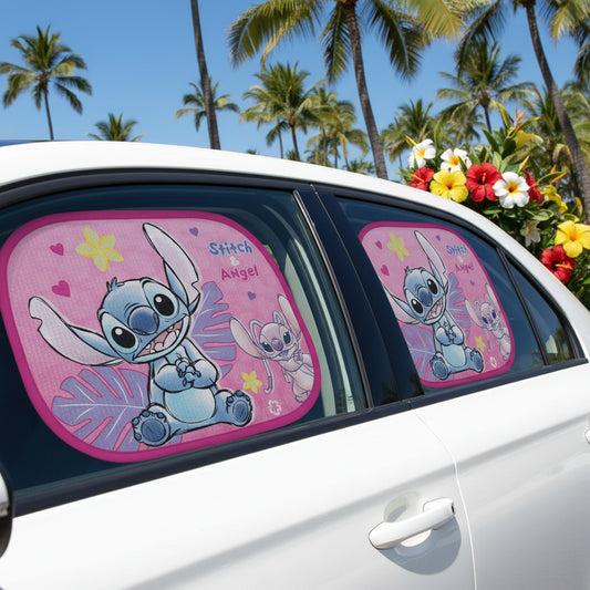 (Précommande) Pare-soleil Stitch  pour fenêtres, lot de 2