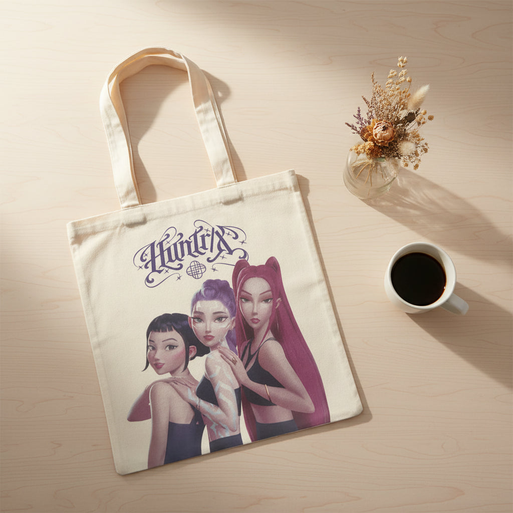 (Précommande) Sac shopping Kpop Demon Hunters Dream Team 41 cm