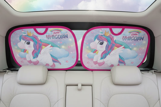 (Précommande) Pare-soleil licorne pour fenêtres (lot de 2)