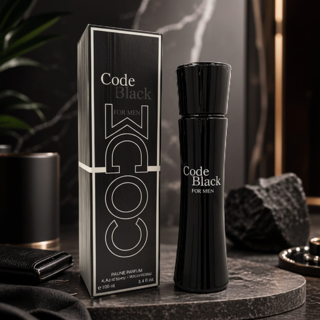 Code Black For Men – Eau de Parfum 100ml (Armani Code)