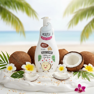 (Précommande) Gel moussant mains - Coco