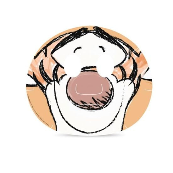 Masque Tissu Visage Disney Winnie l’Ourson – Fruit de la Passion 🧡🍑