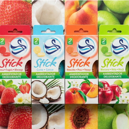 (Précommande) 2 Désodorisant stick